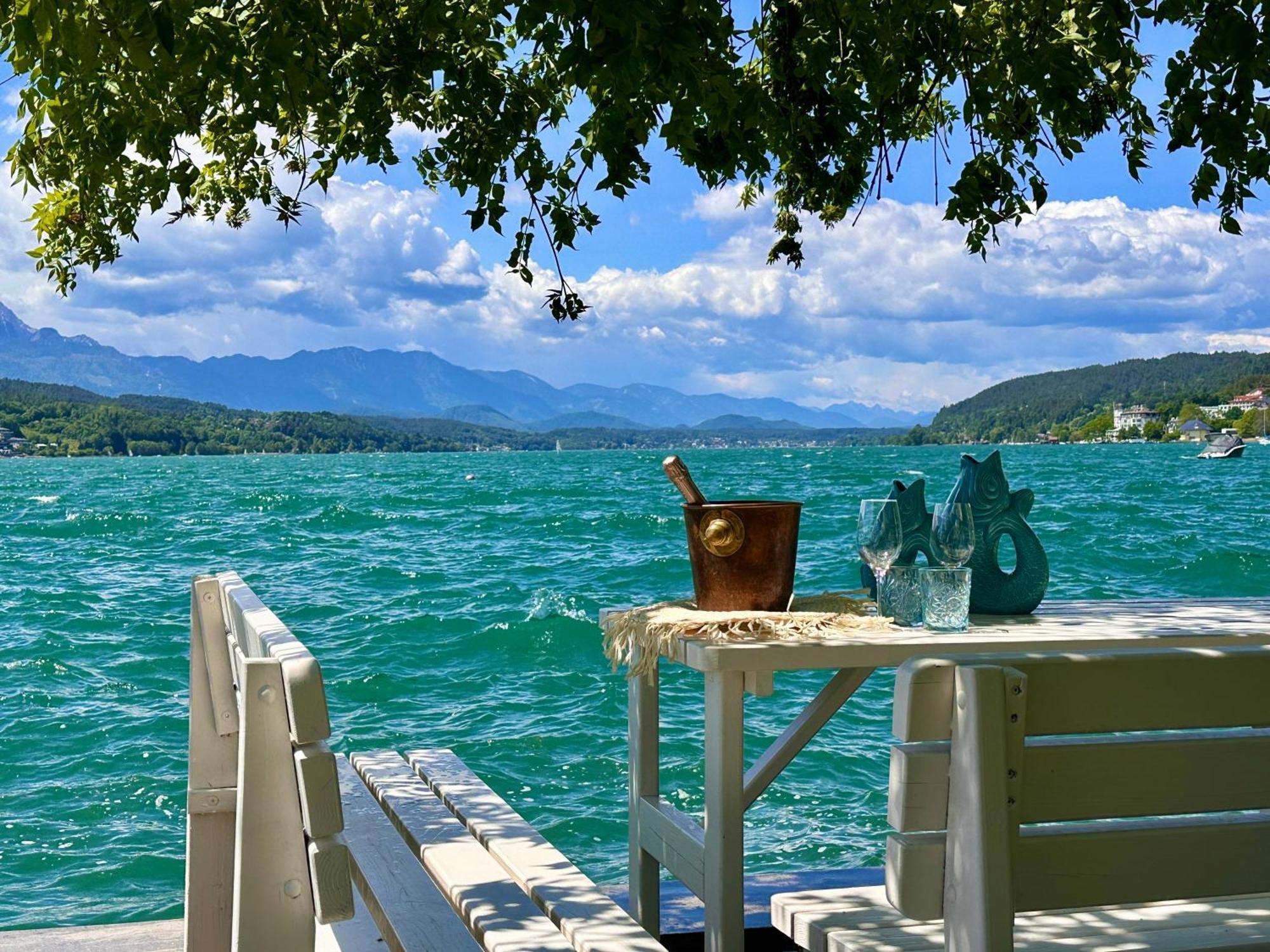 Strandhotel Kaerntnerhof Portschach am Woerthersee Ngoại thất bức ảnh
